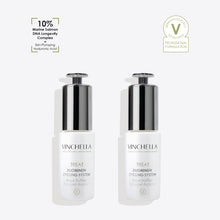 Vinchella DuoRenew two-step skin cycling treatment with Truffle Extracts and Hyaluronic Acid